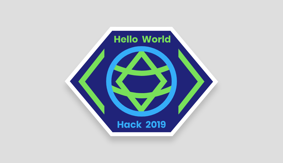 Hello world hack 2019 sticker
